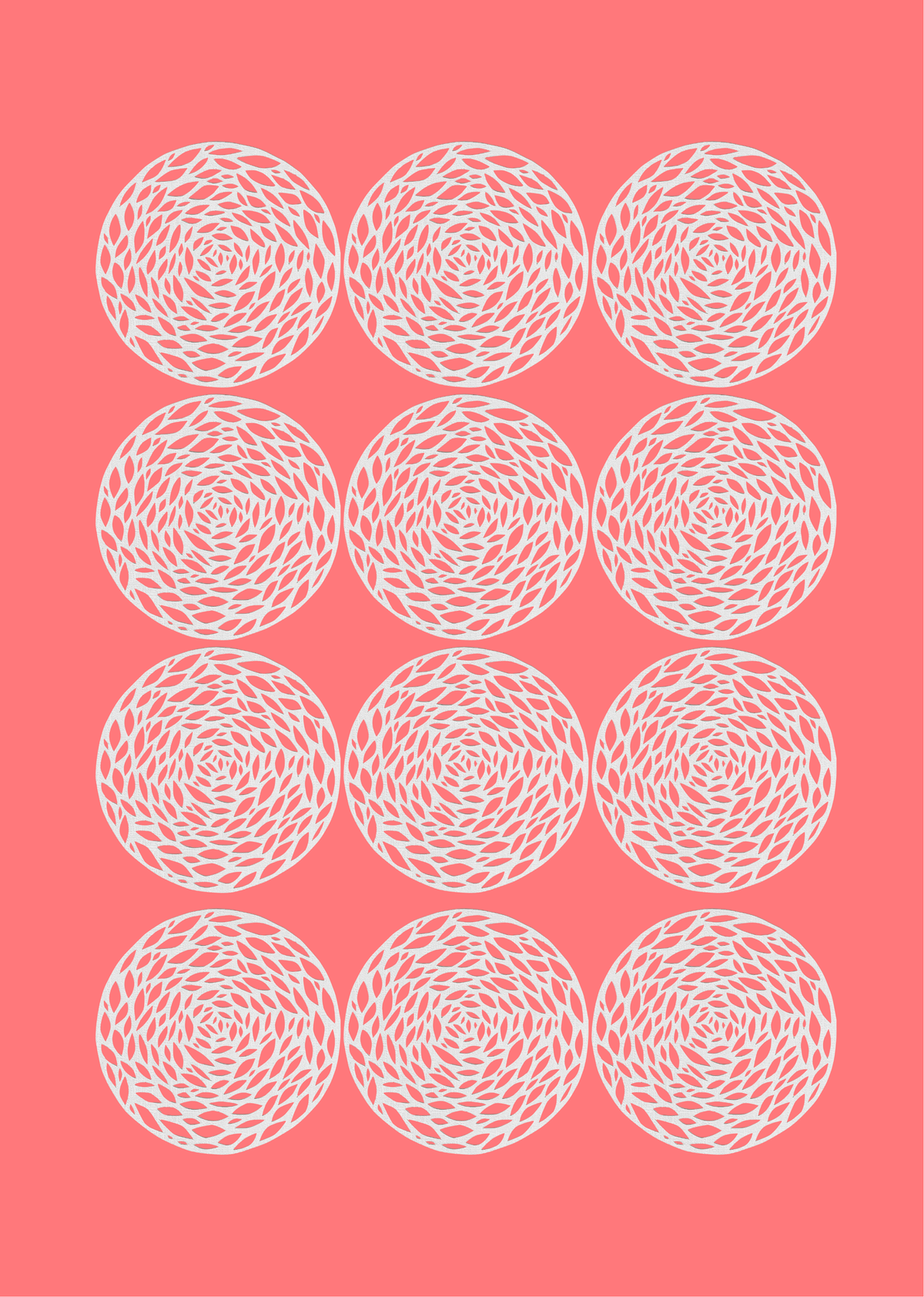 'Apricot' Art Print