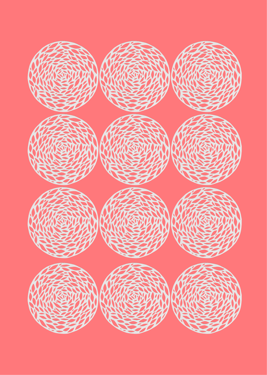 'Apricot' Art Print
