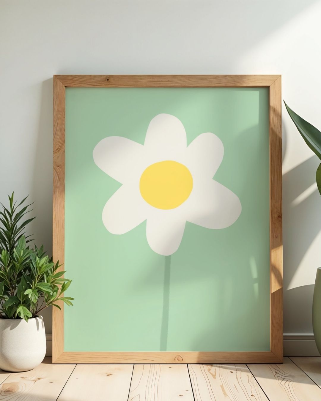 Digital Daisy Print A4 Art Print 'Daisy I'