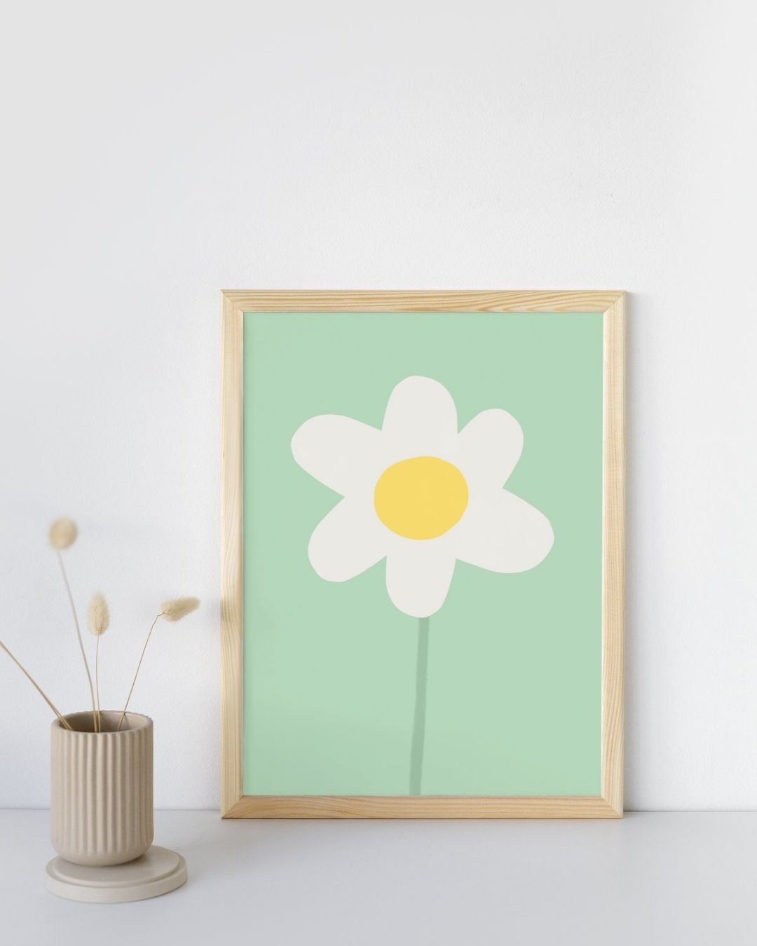 Digital Daisy Print A4 Art Print 'Daisy I'