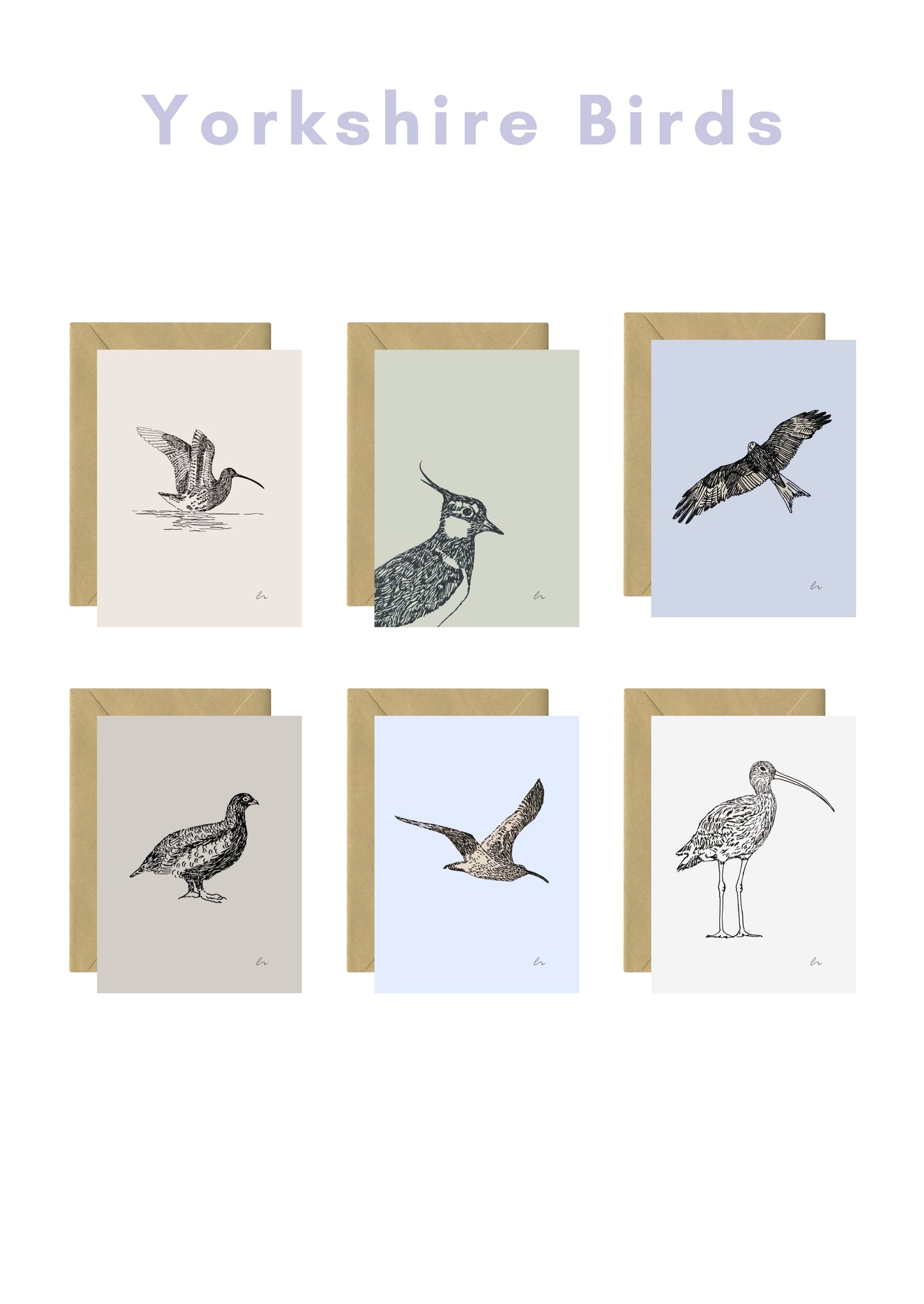 Greeting Cards - Yorkshire Birds