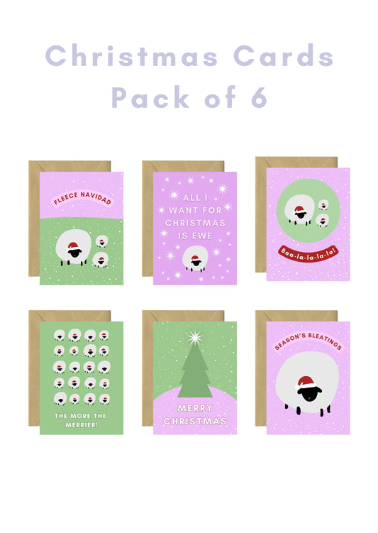Greeting Card Six Pack - Christmas