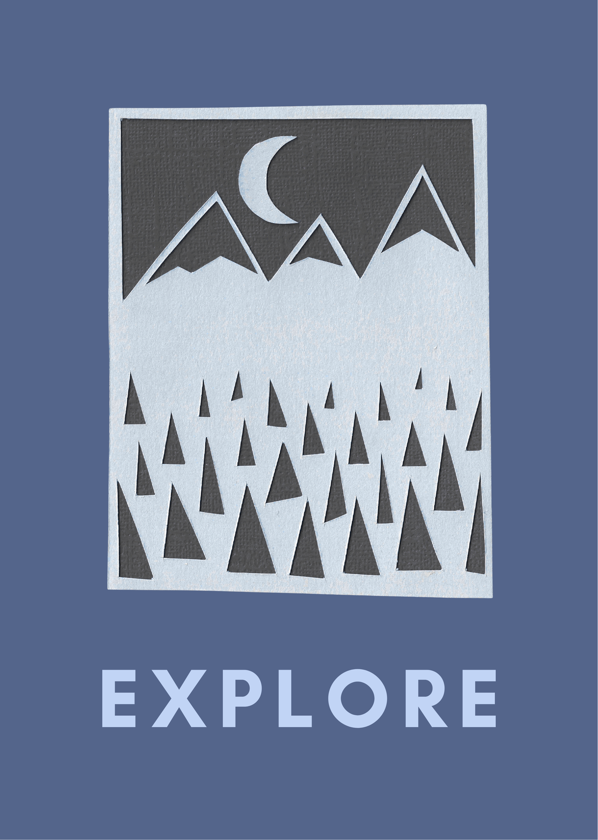 'Explore' Art Print