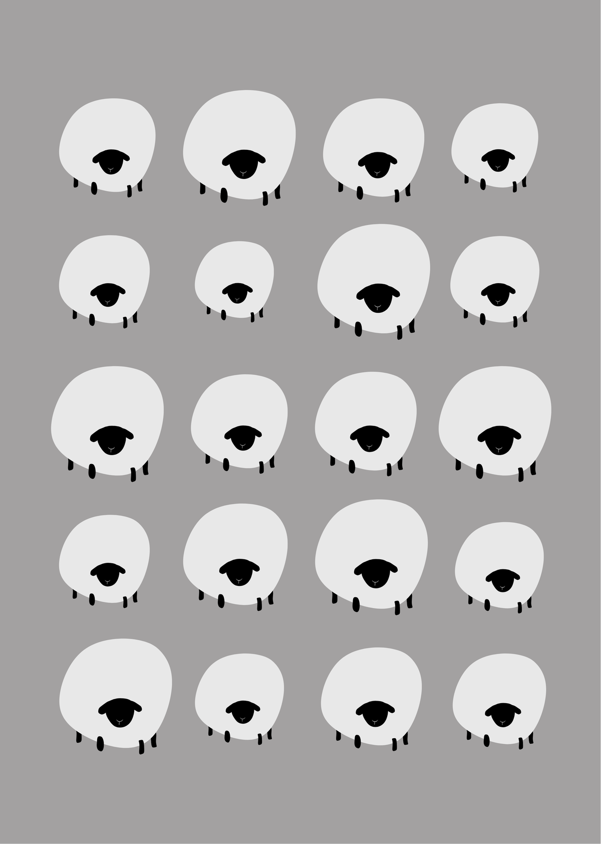 'The Flock' Art Print