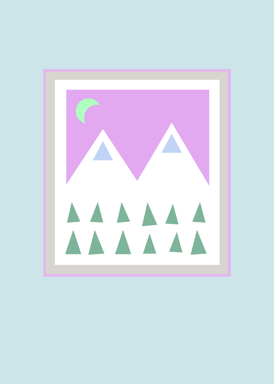 'Mountain Mint' Art Print