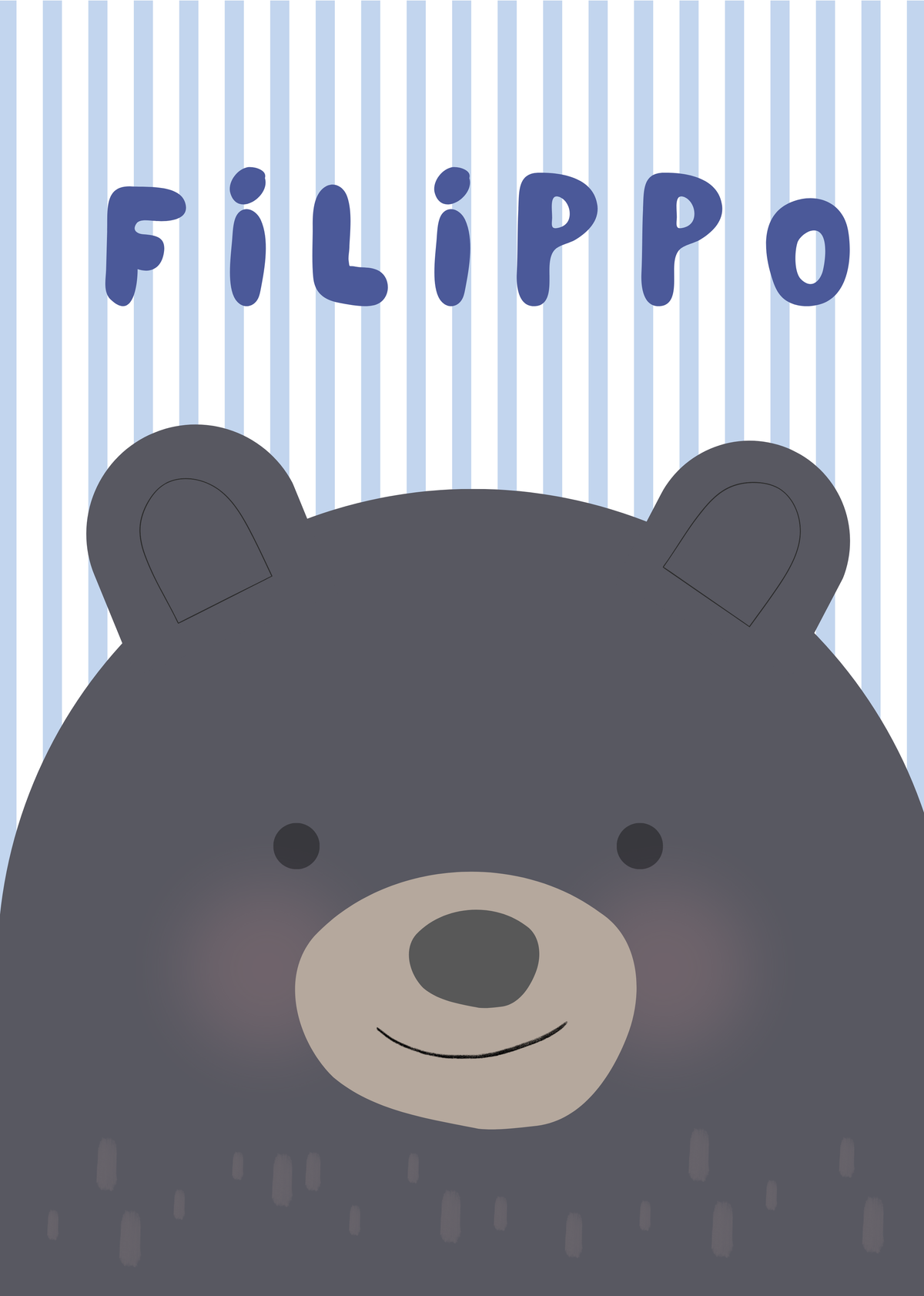Customised Animal Name Print (11 Designs to Choose From)