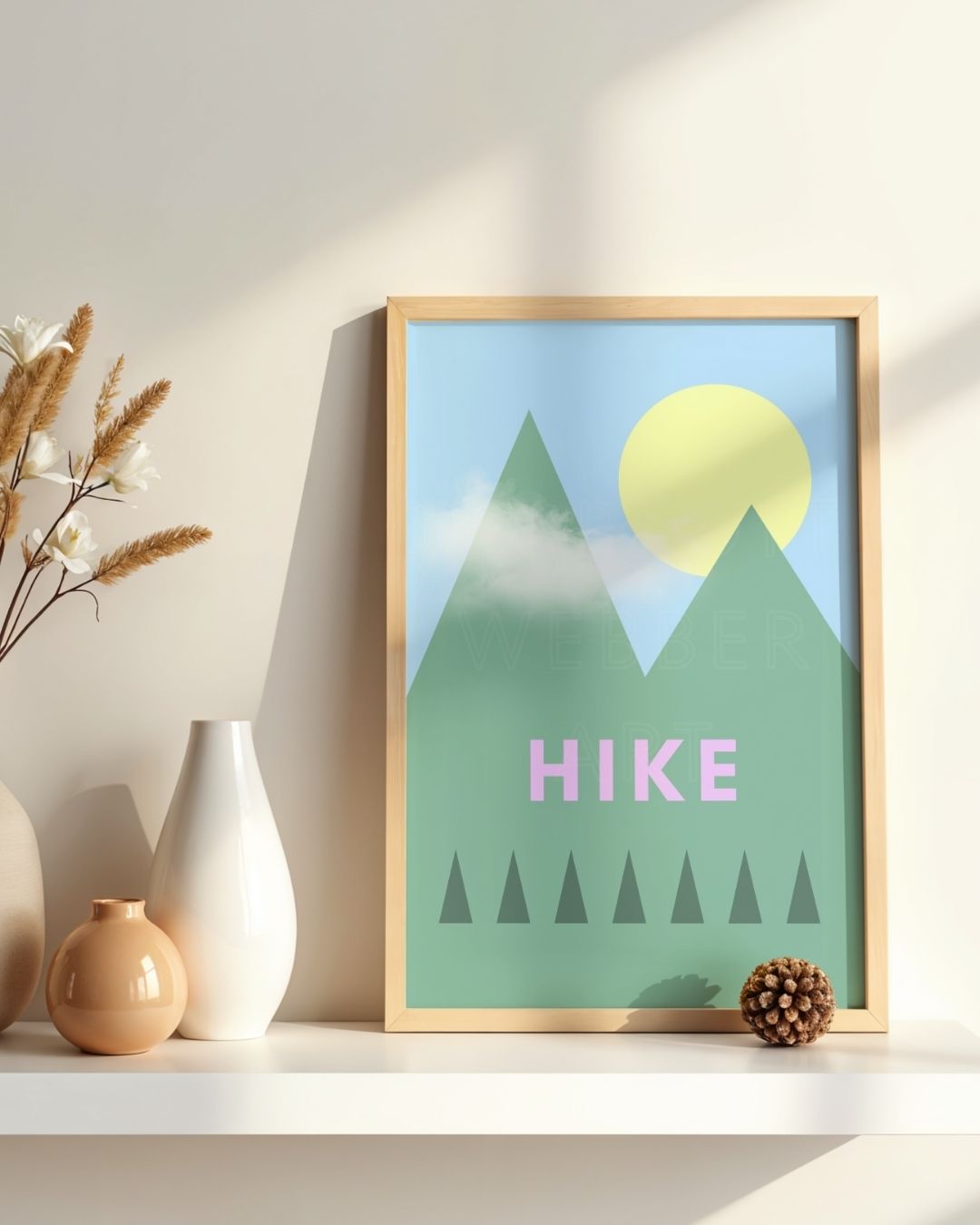 'Hike' Art Print