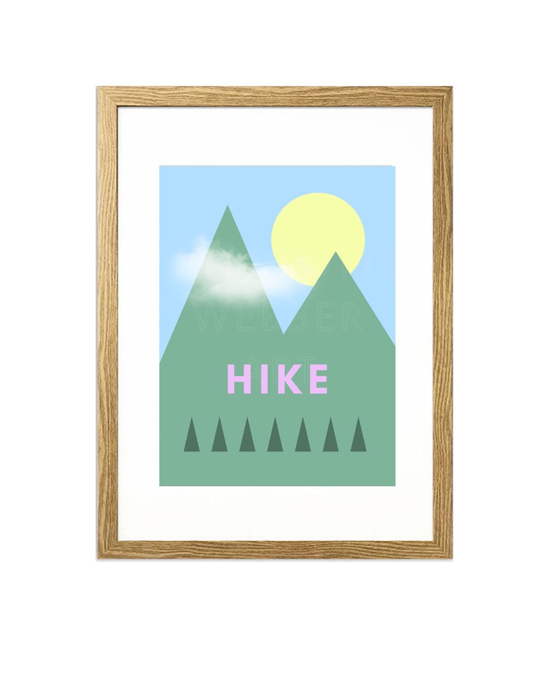 'Hike' Art Print