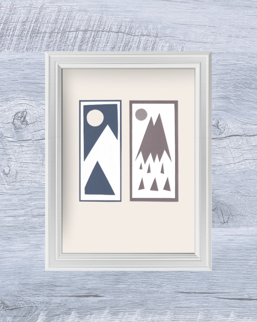 Neutral Mountain Limited Art Print 'Mountain Views'